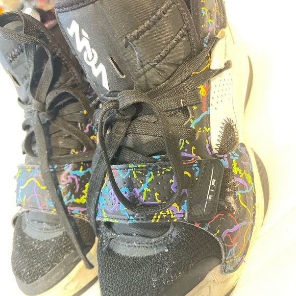 The Jordan Zion 2 (GS) Noah boys youth black white multi sneakers shoes - Picture 9 of 12